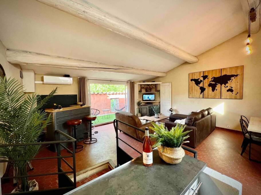 Charmant Appartement Bédoin Dış mekan fotoğraf